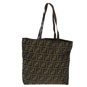 Fendi Zucca Canvas Tote Bag